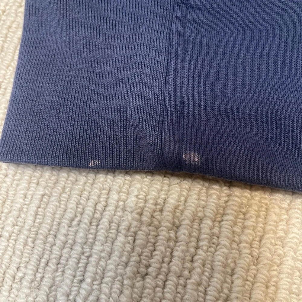 Nike Quarter Zip Tennis Pullover Sweatshirt Navy Blue Size Medium - Picture 4 of 9